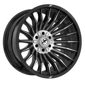 XF Off-Road – XF-231 – Black – 20″x10″ -12mm – All weather Wheels – XF-231201051271397-12GBMTITDDT